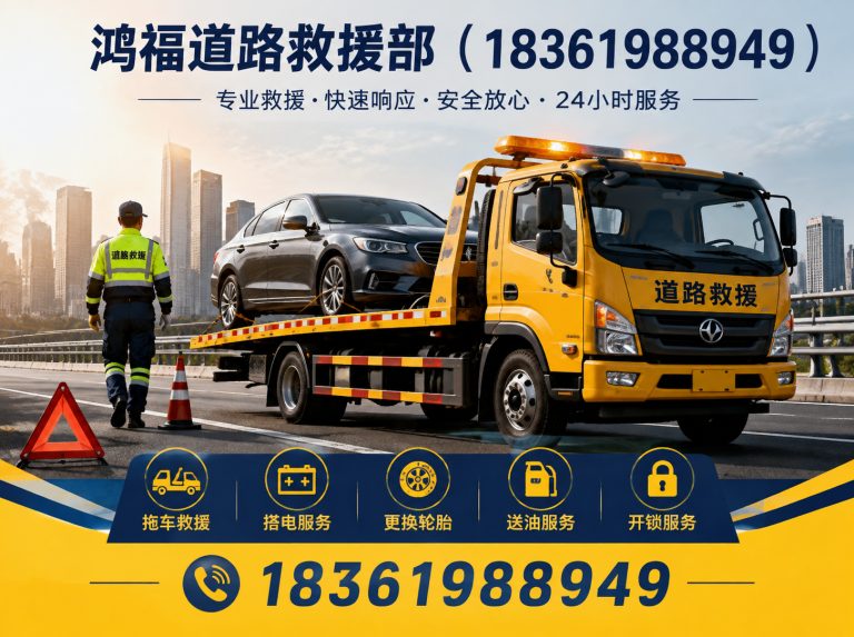 虎丘区鸿福道路救援部展示图