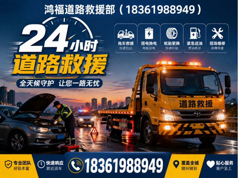 虎丘区苏州货车救援展示图